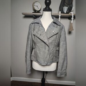 Apostrophe Heather Gray Women's Blazer Size 10/Small